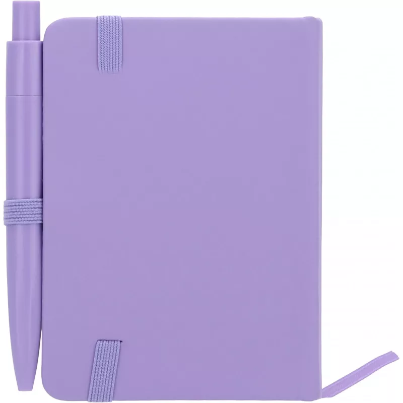 Notes A7 z długopisem SAN ANTONIO - fioletowy (556212)