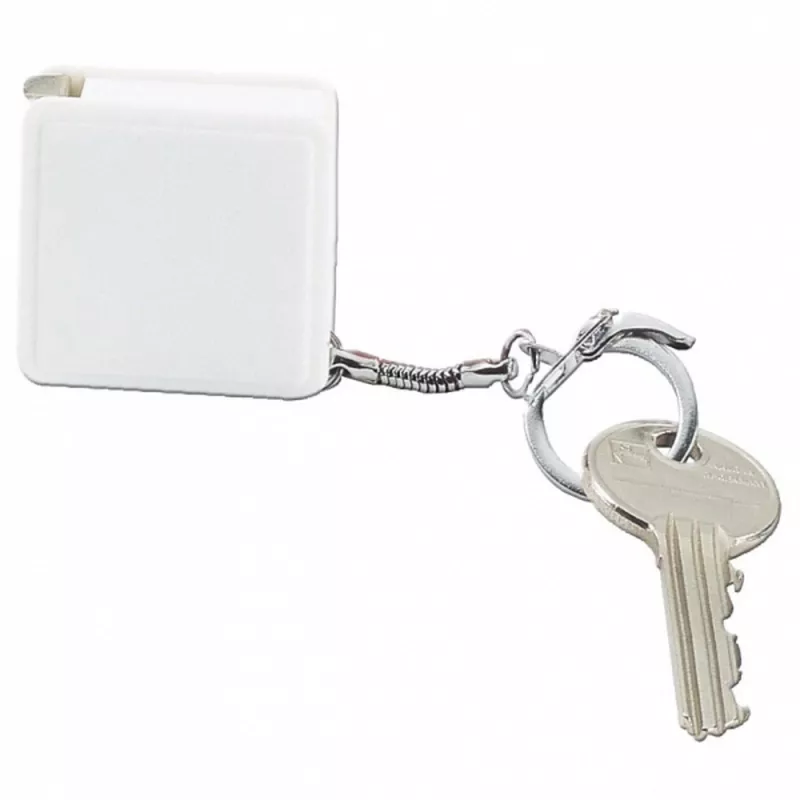 Miarka z brelokiem 1m ABERDEEN - biały (880806)