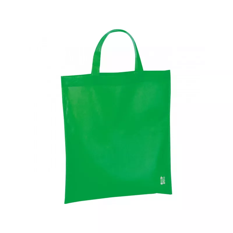 Torba non-woven 36 x 41 cm z krótkimi uszami 80g/m2 - zielony (6480409)