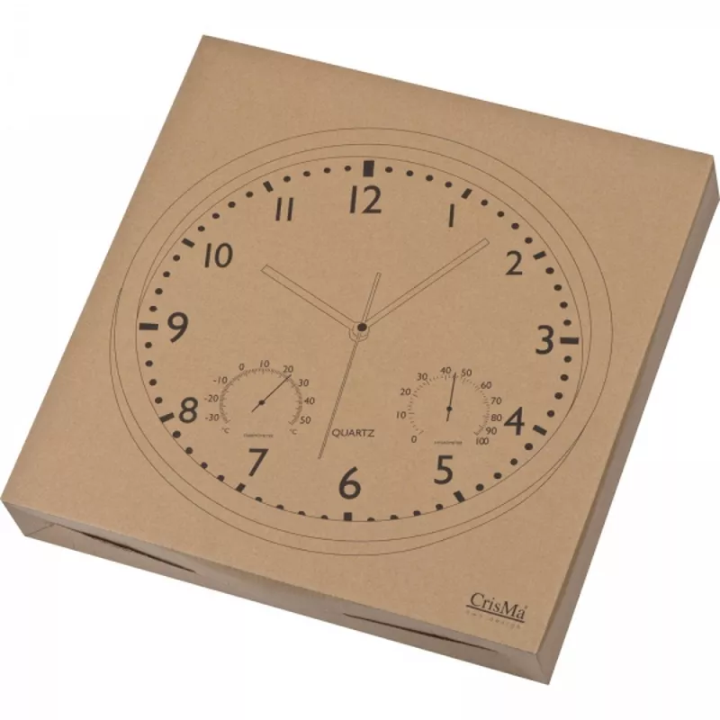 Zegar ścienny CrisMa LUIZA - czarny (4345003)