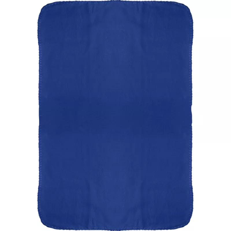Pluszowy miś z kocem 80 x 120 cm - granatowy (V3831-04)