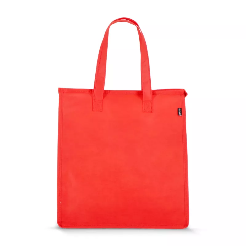 R-PET Torba chłodząca z włókniny 33 x 25,5 x 37 cm 75 g/m² - czerwony (LT95391-N0021)