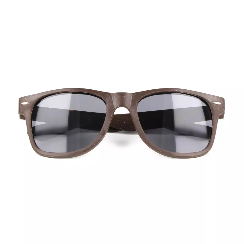 Okulary przeciwsłoneczne Justin z włóknem kawowym UV400 - naturalny (LT86724-N0094)