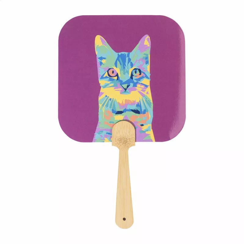 Digibreeze Boo personalizowany wachlarz - biały (AP715036-D)