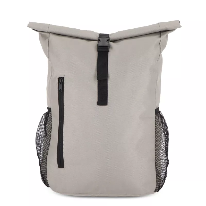 Plecak rowerowy R-PET 600D Rolltop 20L - szary (LT95351-N0061)