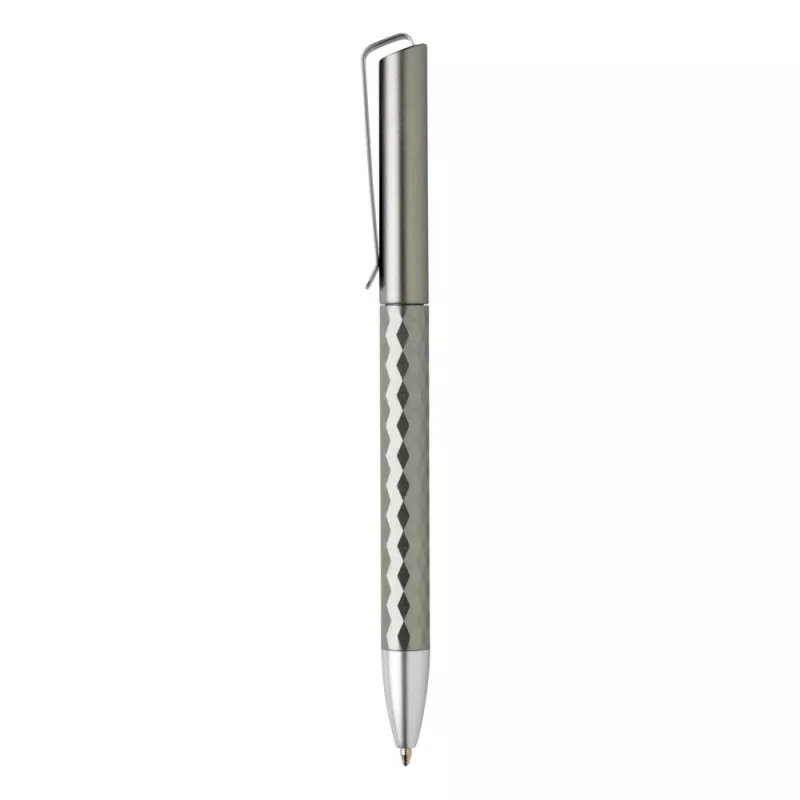 Długopis z ABS z metalowym klipem X3.1 - szary (P610.939)