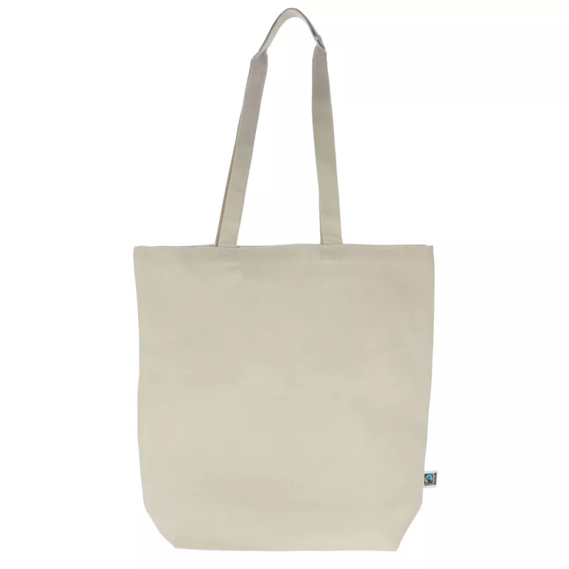 Torba Fairtrade 270g/m² 42x12x43 cm - ecru (LT95273-N0054)