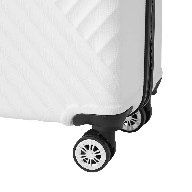 Zestaw walizek - biały (56-2220004)