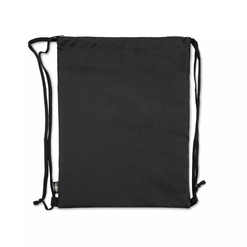 Worek na sznurkach BASKO - czarny (20606-02)