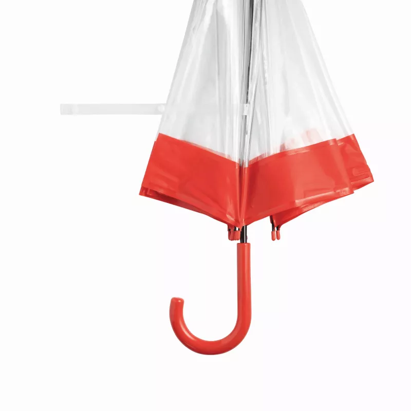 Parasol - czerwony, transparentny (56-0103393)