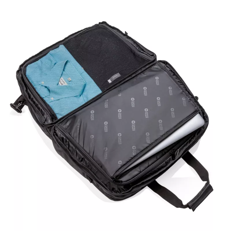 Torba sportowa, podróżna otwierana jak walizka Swiss Peak - czarny (P762.271)