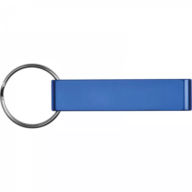 Brelok metalowy otwieracz do butelek ADRIANO - niebieski (8232504)