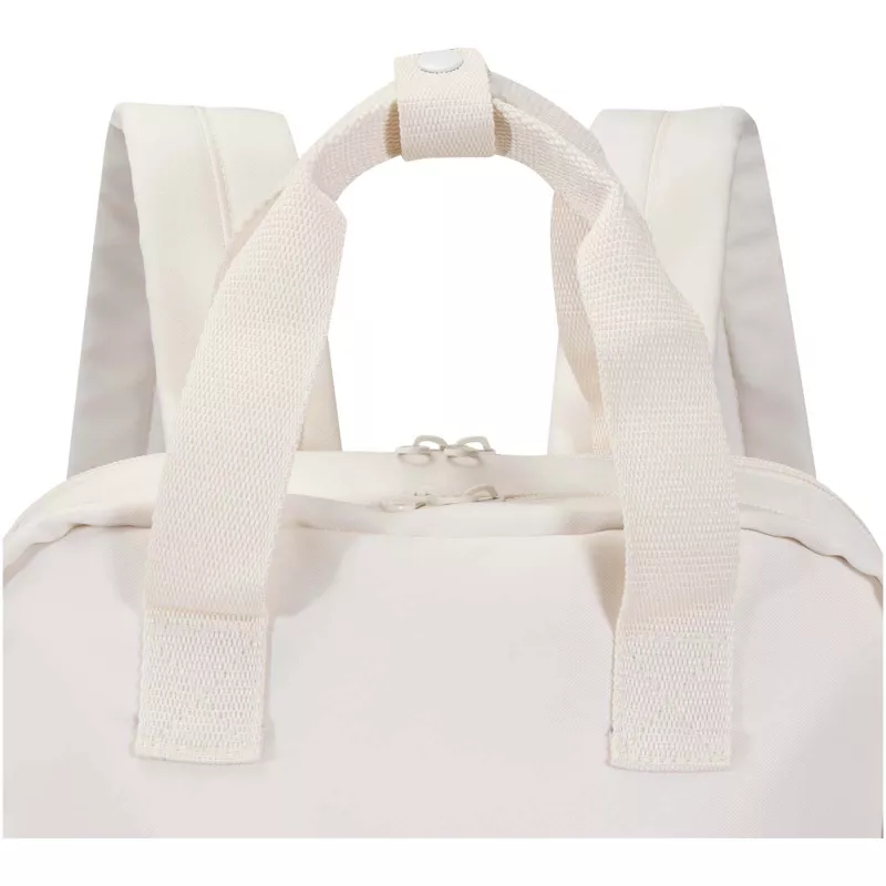 Trip Aware™, plecak na laptopa 14 cali wykonany z materiałów z recyklingu, 9 l - Złamana biel (12076202)