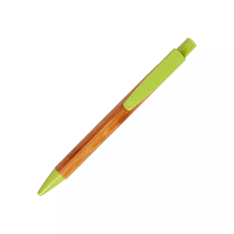 Długopis bambusowy Evora - zielony (R73434.05)