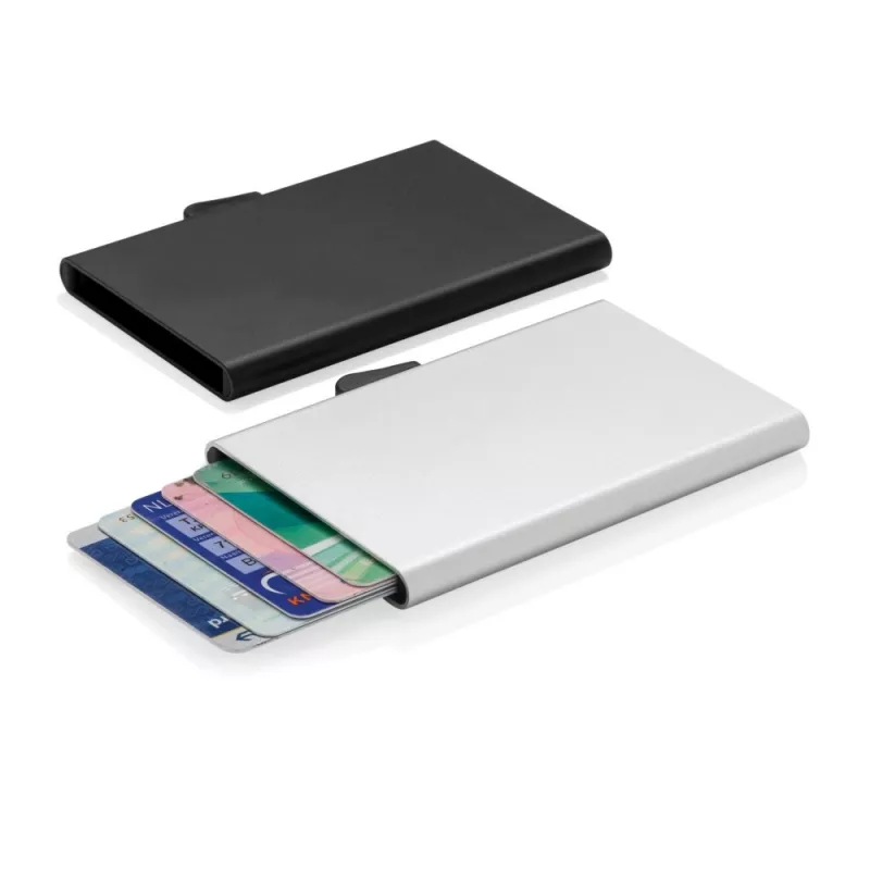 Etui na karty kredytowe C-Secure, ochrona RFID - czarny (P820.491)