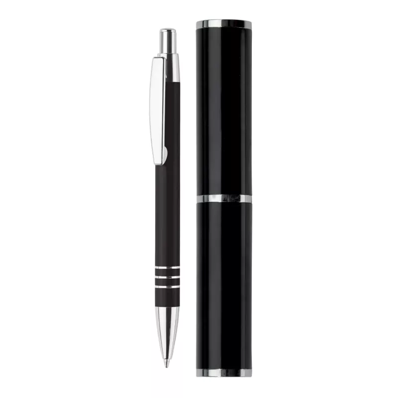 Długopis w tubie - czarny (LT80536-N0002)