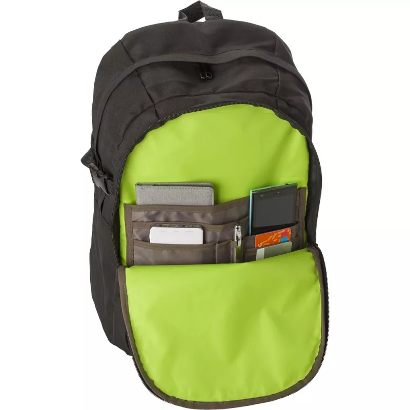 Plecak na laptopa, ochrona RFID - czarny (V0564-03)