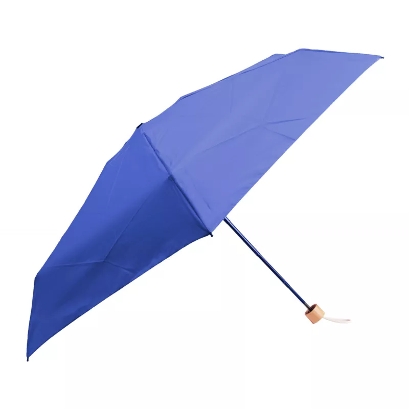 Mini parasol manualny ø89 cm z RPET Miniboo - niebieski (AP808418-06)