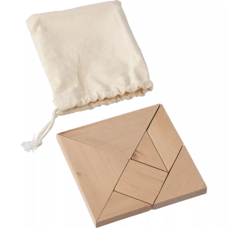 Puzzle tangram - brązowy (VA184-16)