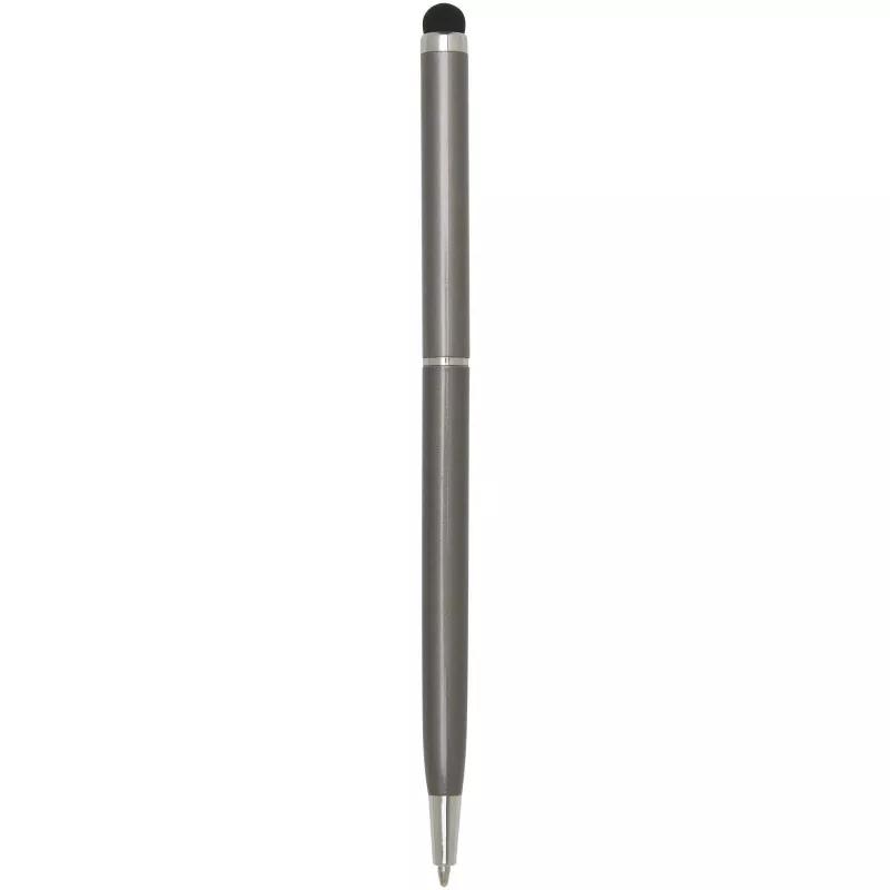 Ore aluminium ballpoint pen with stylus - Tytanowy (10625682)