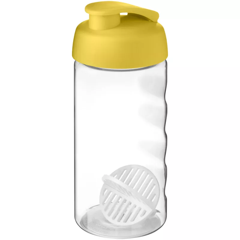Shaker H2O Active Bop o pojemności 500ml - Przezroczysty-Żółty (21070411)