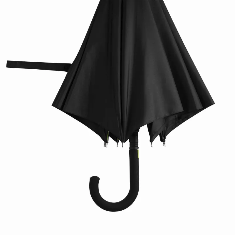 Automatyczny parasol - czarny, jasnozielony (56-0103354)
