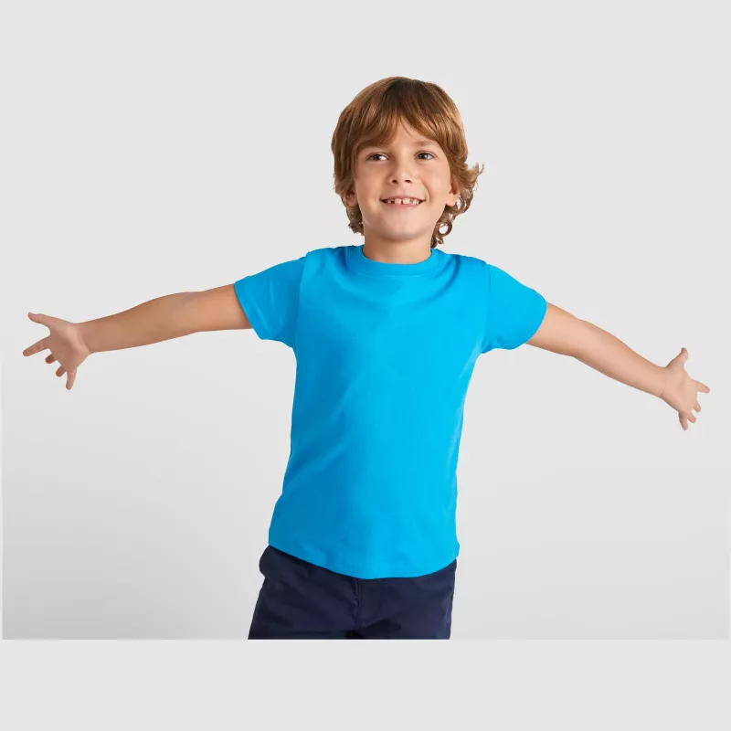 Beagle koszulka dziecięca z krótkim rękawem - Czarny (K6554-BLACK)