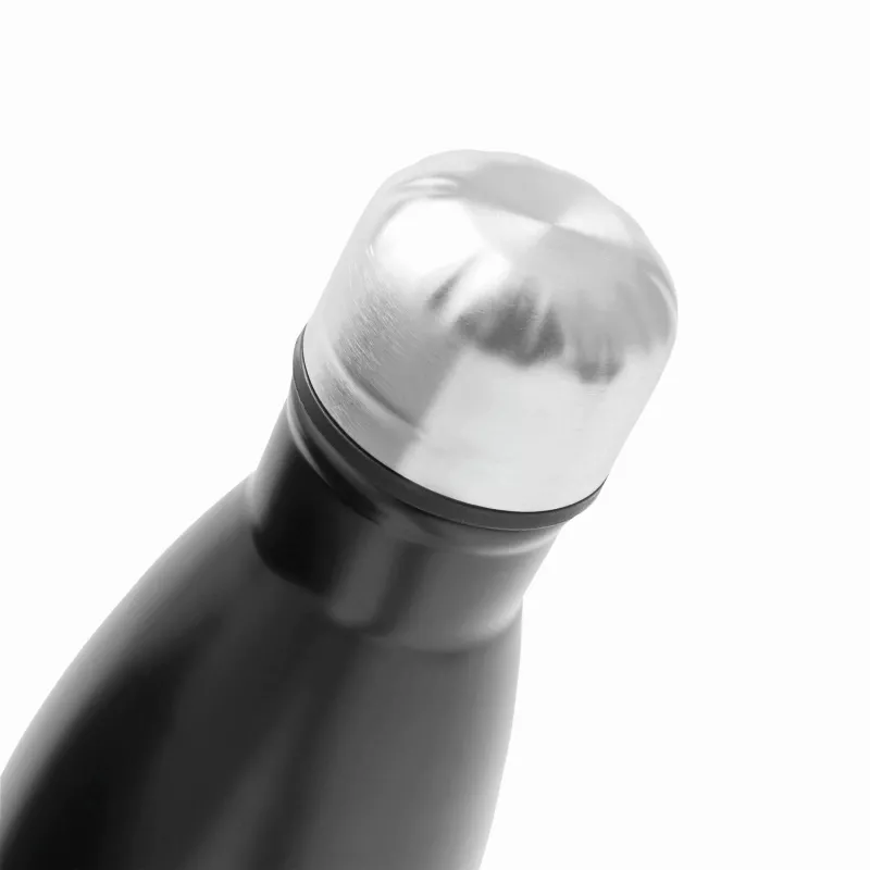 Butelka próżniowa o podwójnych ściankach - czarny (56-0304431)