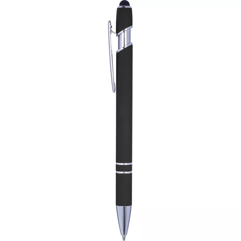 Długopis z touch pen-em - czarny (V1917-03)