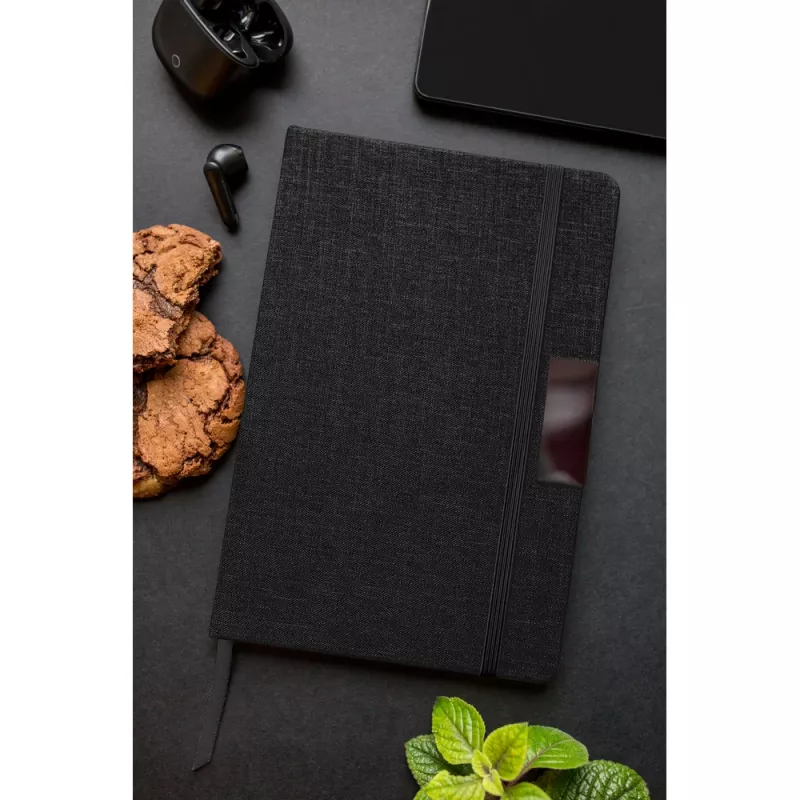 Notatnik RPET A5 | Raysha - czarny (VA080-03)