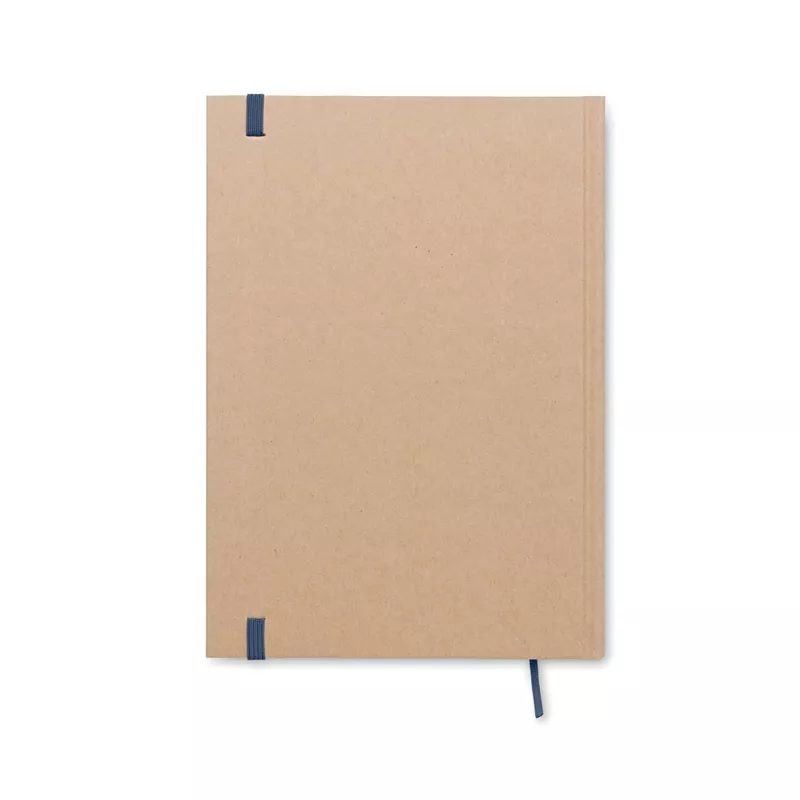 Notes A5 z recyklingu 100 kartek w linię MUSA - Niebieski (MO6640-04)