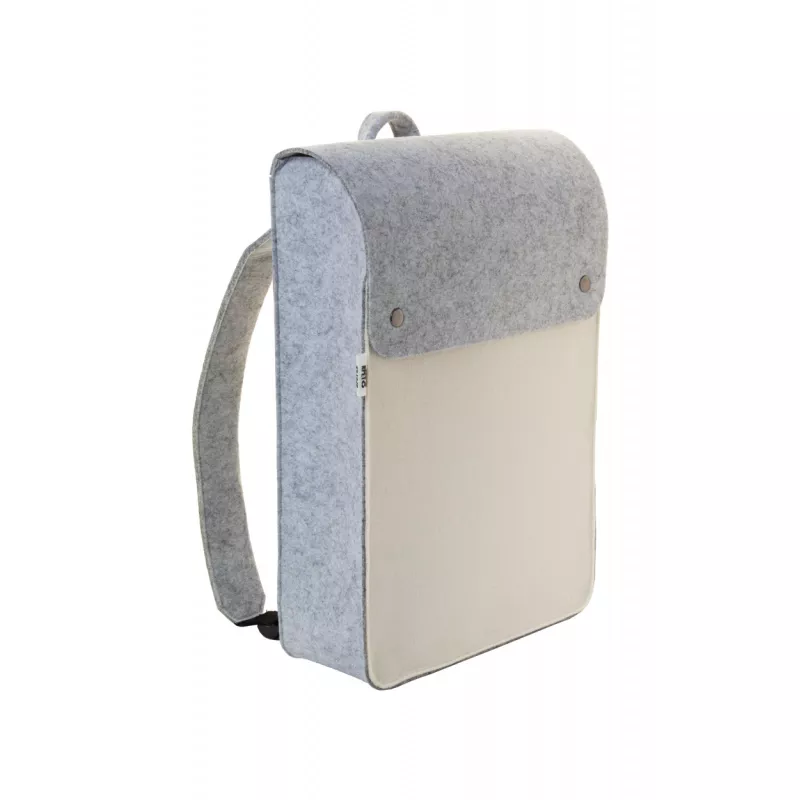 CreaFelt Back II personalizowany plecak RPET - szary (AP716683)
