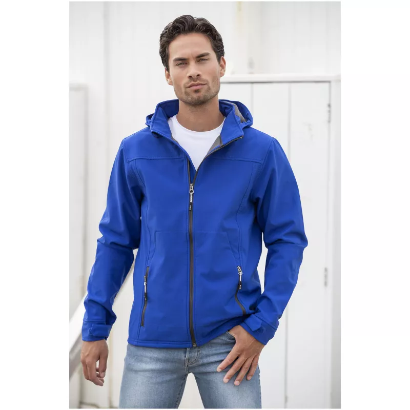 Kurtka softshell Langley - Niebieski (39311-BLUE)