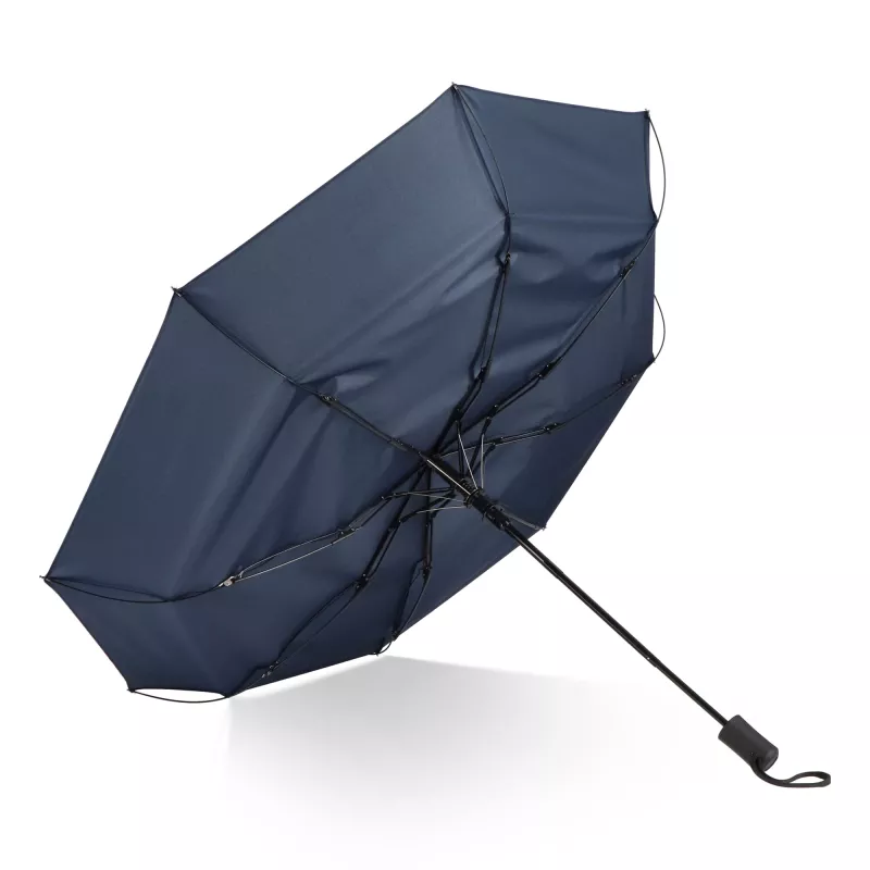 Daintree 190T Pongee 21.5" Składany parasol automatyczny, wiatroodporny - ciemnoniebieski (LT97116-N0010)