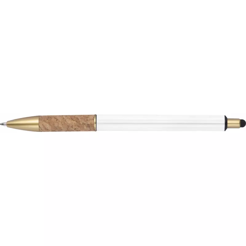Długopis metalowy - biały (1369006)