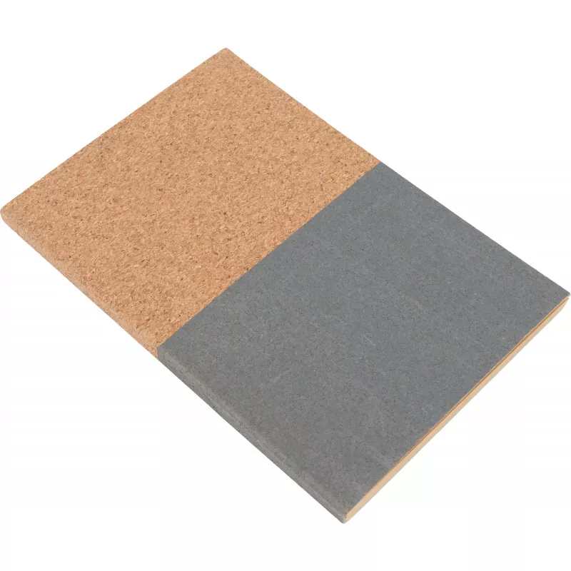 Notatnik A5 w kropki ATTILIO - szary (2181107)