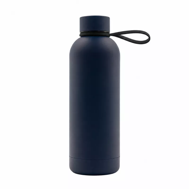 Butelka termiczna z uchwytem Mendoza Duo 500 ml - granatowy (R08993.42)