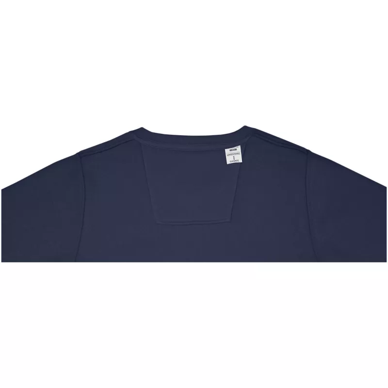Damska bluza z okrągłym dekoltem Zenon - Granatowy (38232-navy)