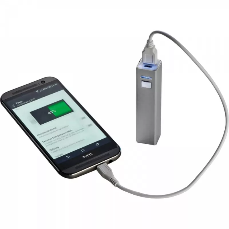 Power bank 2200 mAh OLEG - szary (4302907)