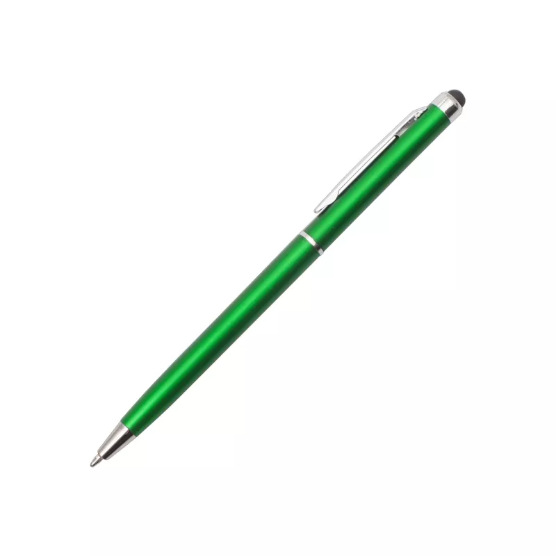 Długopis plastikowy Touch Point - zielony (R73407.05)