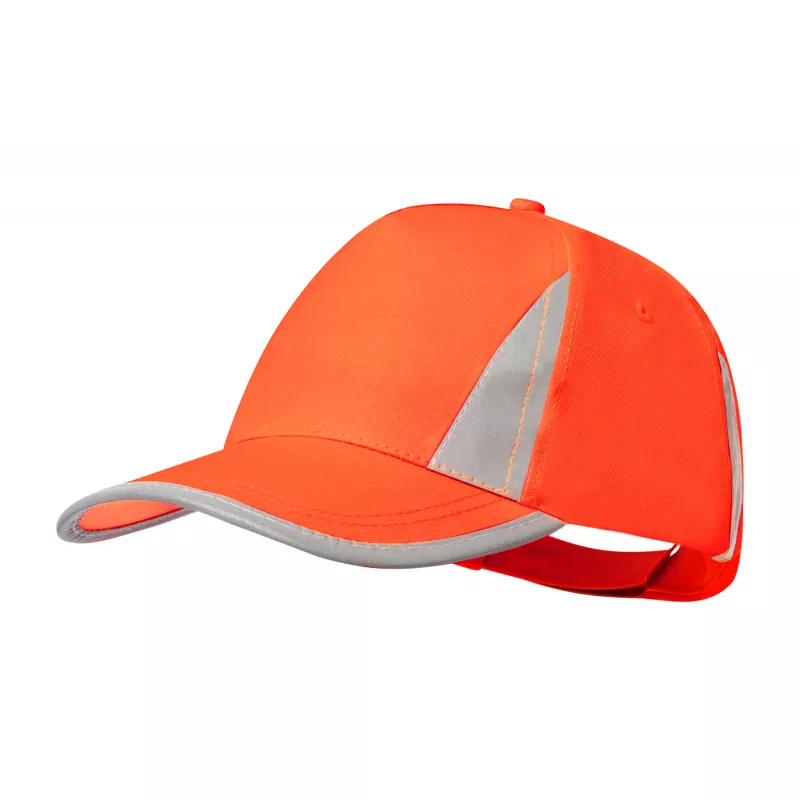 Brixa odblaskowa czapka z daszkiem - pomarańcz (AP733927-03)