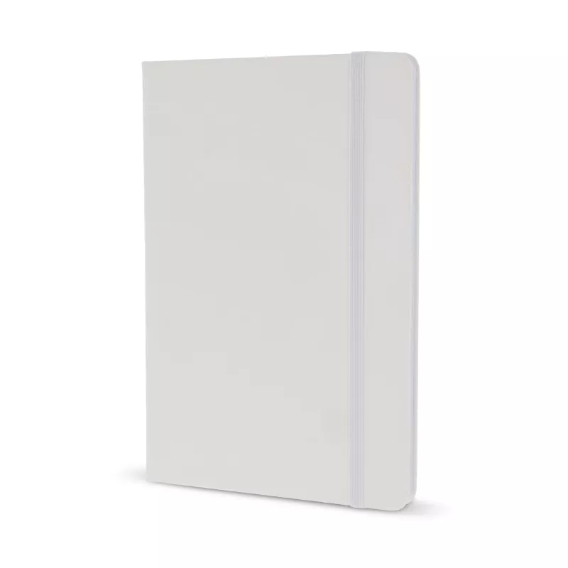 Notatnik A5 z kartkami w kropki FSC - biały (LT92064-N0001)