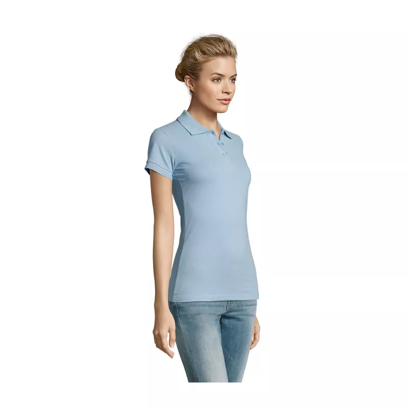 Polo damskie piqué 180 g/m² Sol's PERFECT WOMEN - Sky Blue Pique (S11347-SP)