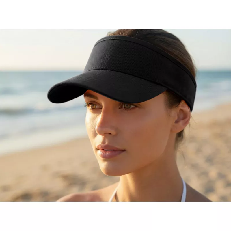 Daszek przeciwsłoneczny - czarny (V7053-03)