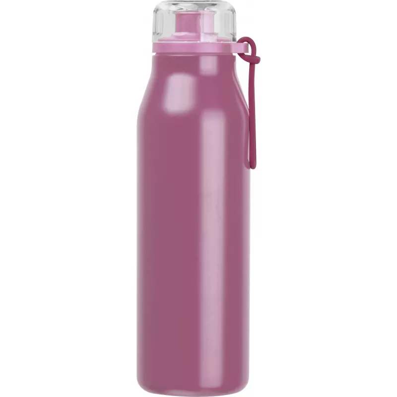 Butelka termiczna stalowa z recyklingu GRAND HAVEN MoLu 640 ml - różowy (534911)