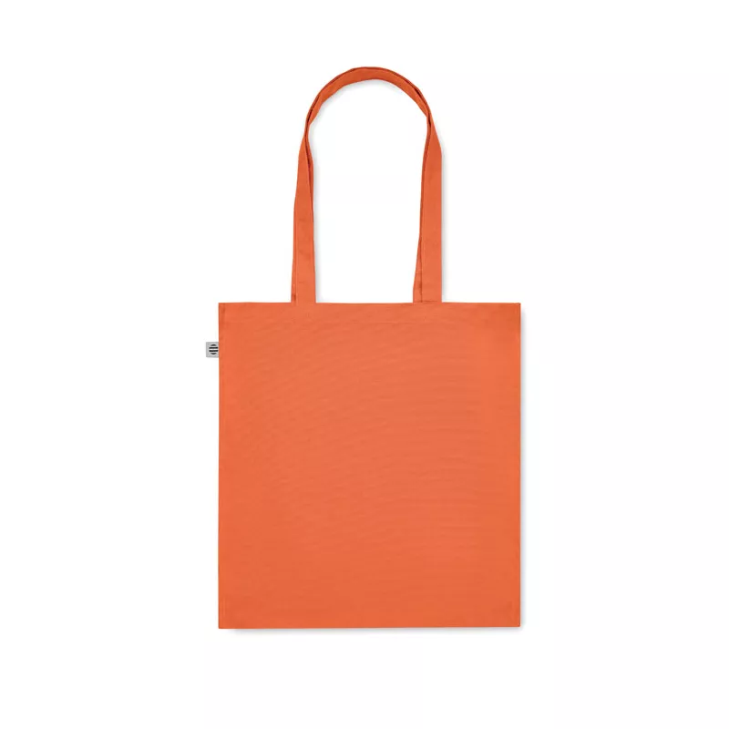 Torba z bawełny organicznej 220 g/m² BENTE COLOUR - Pomaranczowy (MO2197-10)