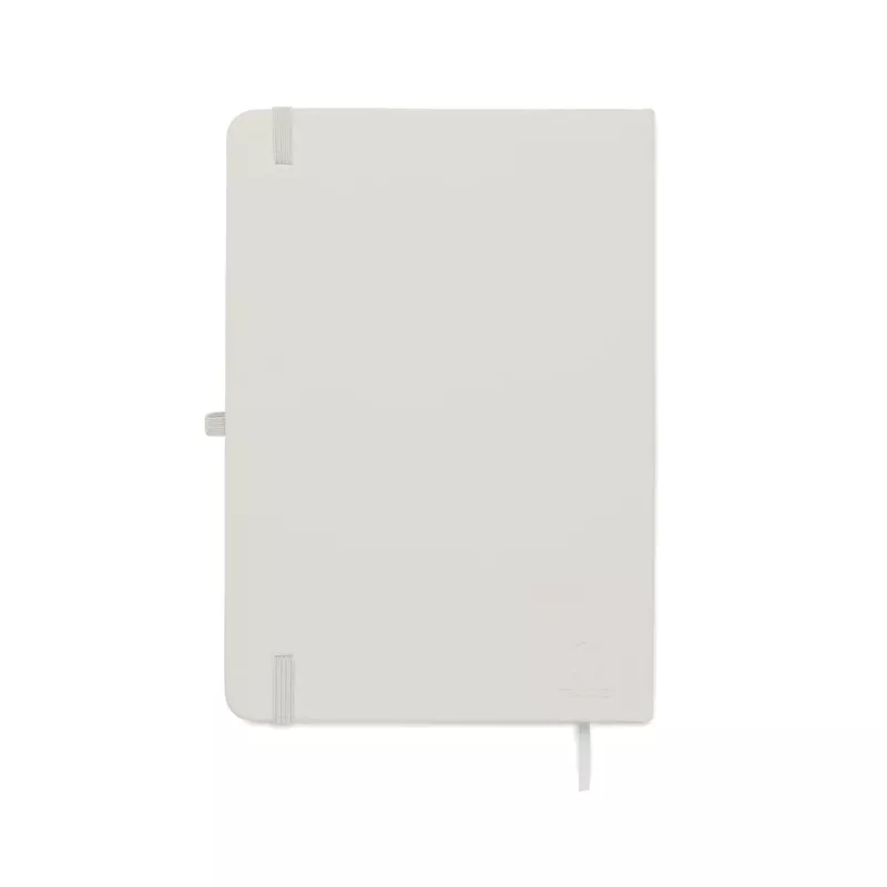 Notes A5 w okładce z PU 96 kartek w linię ARCOLOOP - Bialy (MO3124-06)