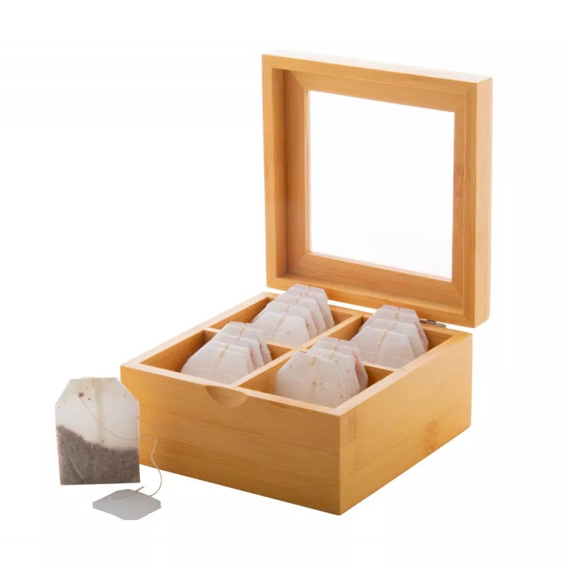 Bancha bambusowe pudełko na herbatę - naturalny (AP800472)