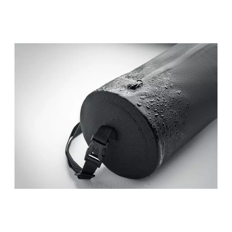 Torba wodoodporna typu dry bag z RPET 6 l BRENNA TUBE - Czarny (MO2758-03)
