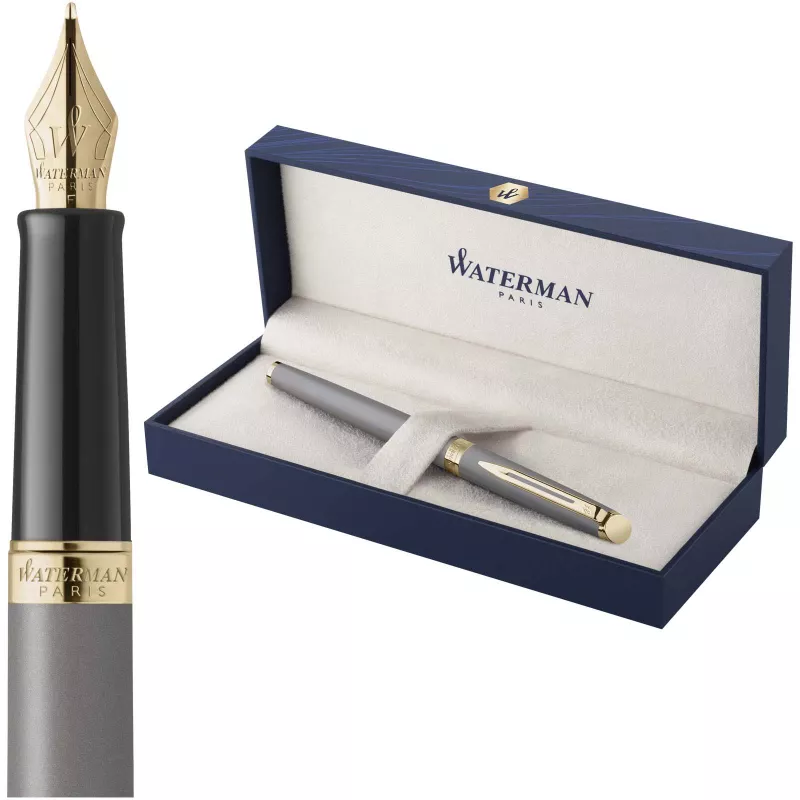 Wieczne pióro Waterman Hemisphere M - Szary (10637482)